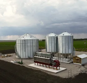 Grain bin installation
